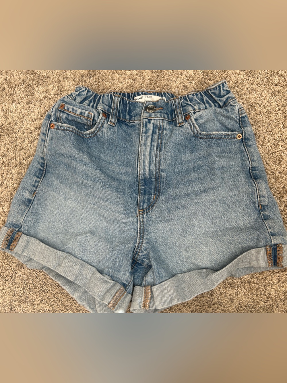 Garage Denim 80’s Mom Jean Shorts